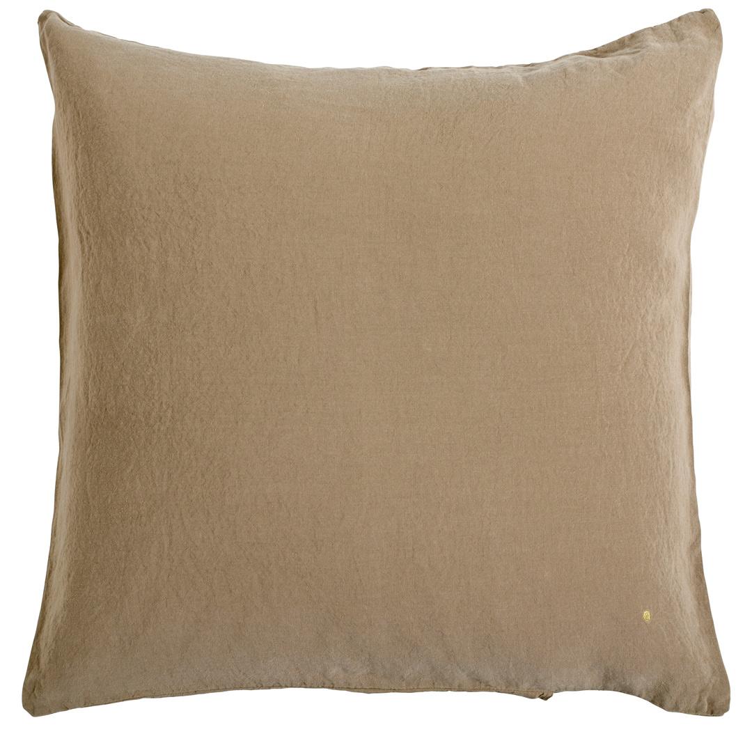 cushion cover hemp mona ginger 80